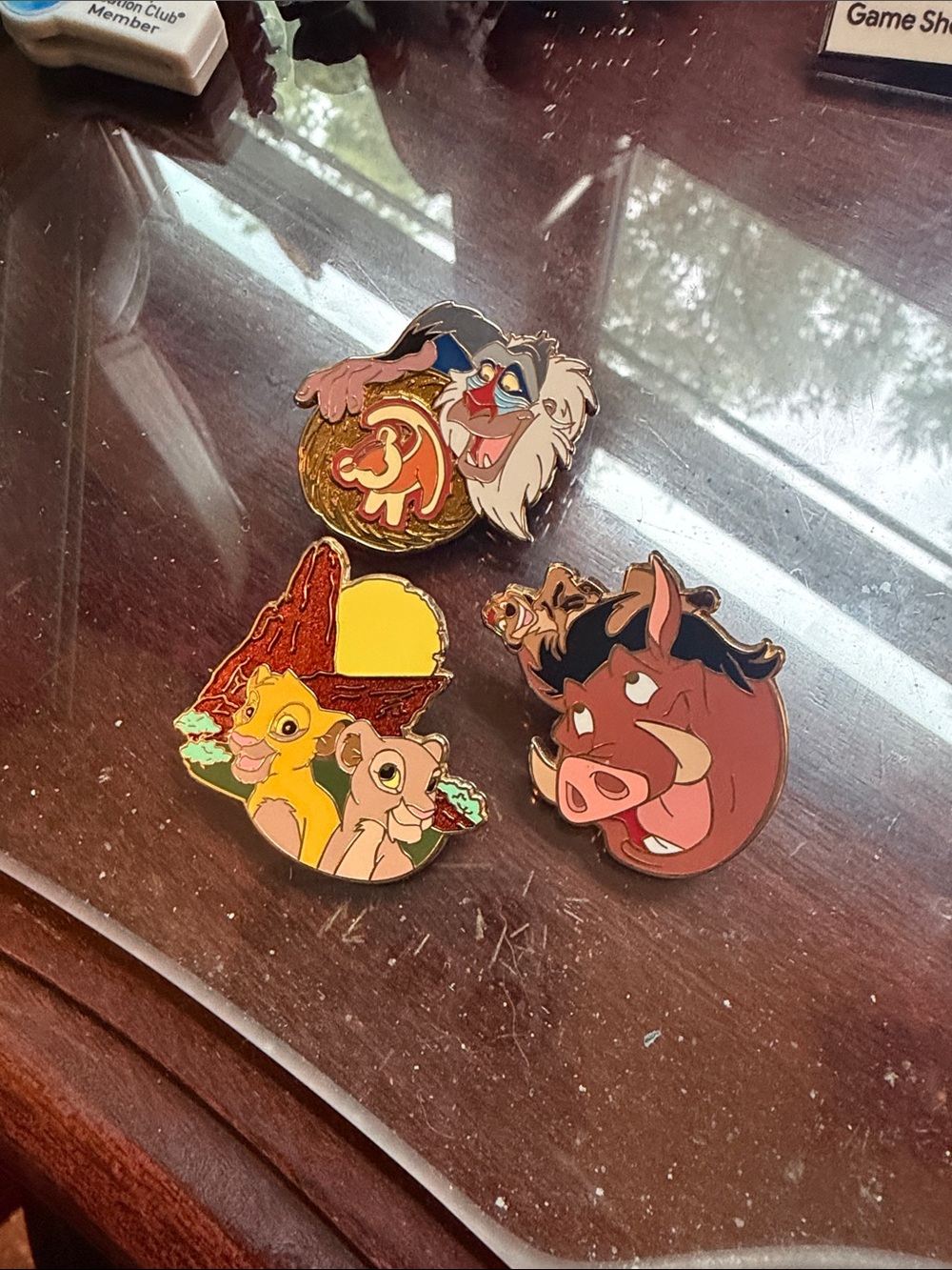 Disney Movie Rewards The Lion King Enamel Pin Set